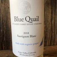 Blue Quail Sauvignon Blanc organic / biodynamic · Must be 21 to purchase. 750 ml. white organic, 12.5% ABV. Redolent of orange blossoms, honey...