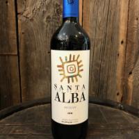 Merlot Santa Alba · Must be 21 to purchase. Chile. 750 ml. red wine, 13% ABV. Deep red color with bright pink hi...