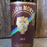 Brunello di Montalcino La Lecciaia    · Must be 21 to purchase. Italy, 750ml, Red wine, 14% ABV. Bright red. Delicate strawberry and...
