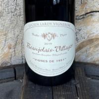 Beaujolais Village Domaine Lucien Lardy · Must be 21 to purchase. France, 750 ml, red wine, (13% ABV) Seductive fruity nose and a chew...
