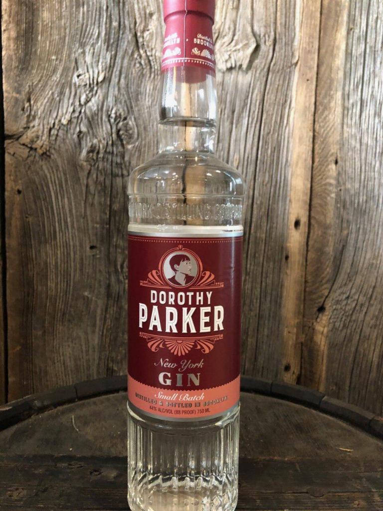 Gin Dorothy Parker · Made in Brooklyn. 750 ml. gin, 44.0% ABV. New York distilling, Brooklyn a blend of traditional and contemporary botanicals including juniper and elderberries, citrus, cinnamon, and hibiscus. Enjoy in a gin and tonic as it is in a gin daisy. 