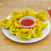 4. Ten Pieces Fried Wonton · Chinese dumpling that comes with filling.