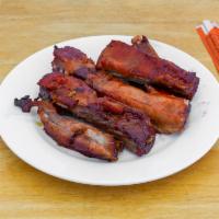 7. BBQ Spare Ribs · Ribs that have been broiled, roasted, or grilled. 