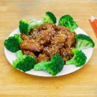 60. Sesame Chicken · Hot and spicy.