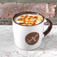  Caramel Latte · Our homemade caramel sauce, espresso, and steamed milk.