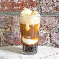 Root Beer Float · Our homemade Vanilla Ice cream mixed with Boylan's Root Beer. A childhood favorite!