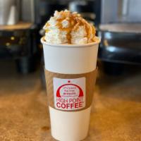 Hot Caramel Macchiato · Our most popular drink! Our caramel macchiato will leave you wanting more! 