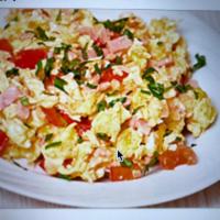 Codfish with Eggs Breakfast Special · 