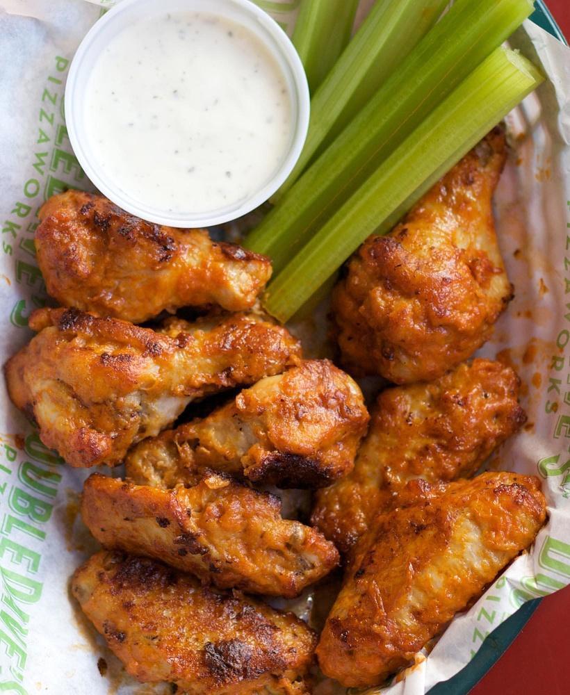 Hot Wings · Served with homemade ranch or blue cheese. 