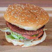 Beyond Burger · Plant-based burger, American or Swiss cheese, lettuce, tomato, pickles, and secret sauce.

