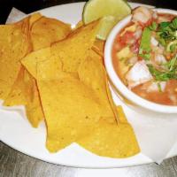 Ceviche de Camaron · Shrimp.