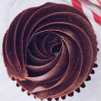 Chocolate Lovers Cupcake · Chocolate cake with chocolate buttercream.