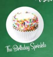 The Birthday Sprinkle Cupcake · Confetti cake with French vanilla buttercream.