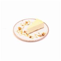 New York Cream Cheesecake  · Base of butter biscuit rich cream cheese