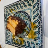 Caramel · Chocolate sponge cake with caramel toffy cream