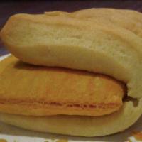 Patty with Coco Bread · Choice of patty with coco bread.