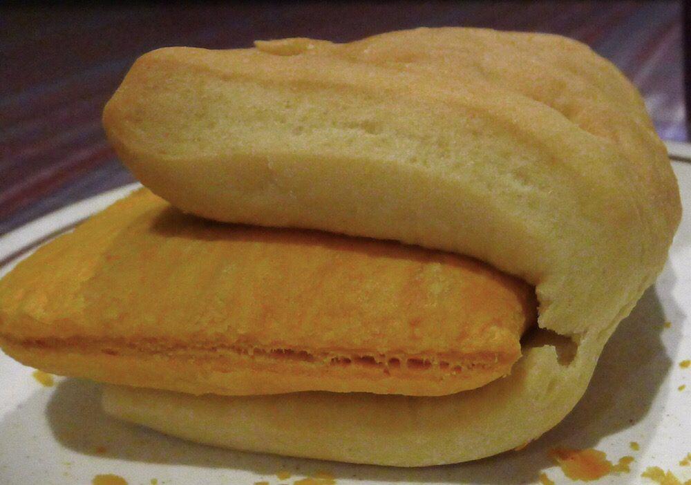 Patty with Coco Bread · Choice of patty with coco bread.