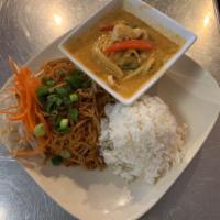 8. Red Chicken Curry Combo Special · 