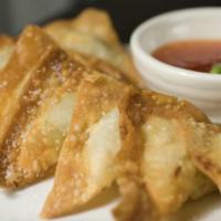A10. Deep Fried Wontons · 12 wontons served with sweet and sour sauce.