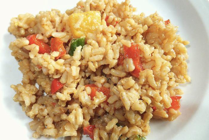 F7. Pineapple Fried Rice · Spicy.