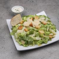The Caesar Salad Tray · Focaccia croutons, fresh shaved Parmesan with homemade Caesar dressing.