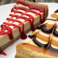 Cheesecake · Our famous little New York Style Cheesecakes.  You can get it Original or we can dress it wi...