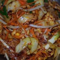 Mee Siam · Malaysian version of Pad Thai. Thin rice noodles stir fried with your choice of protein, egg...