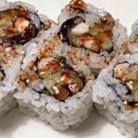 Eel with Cucumber Roll · 