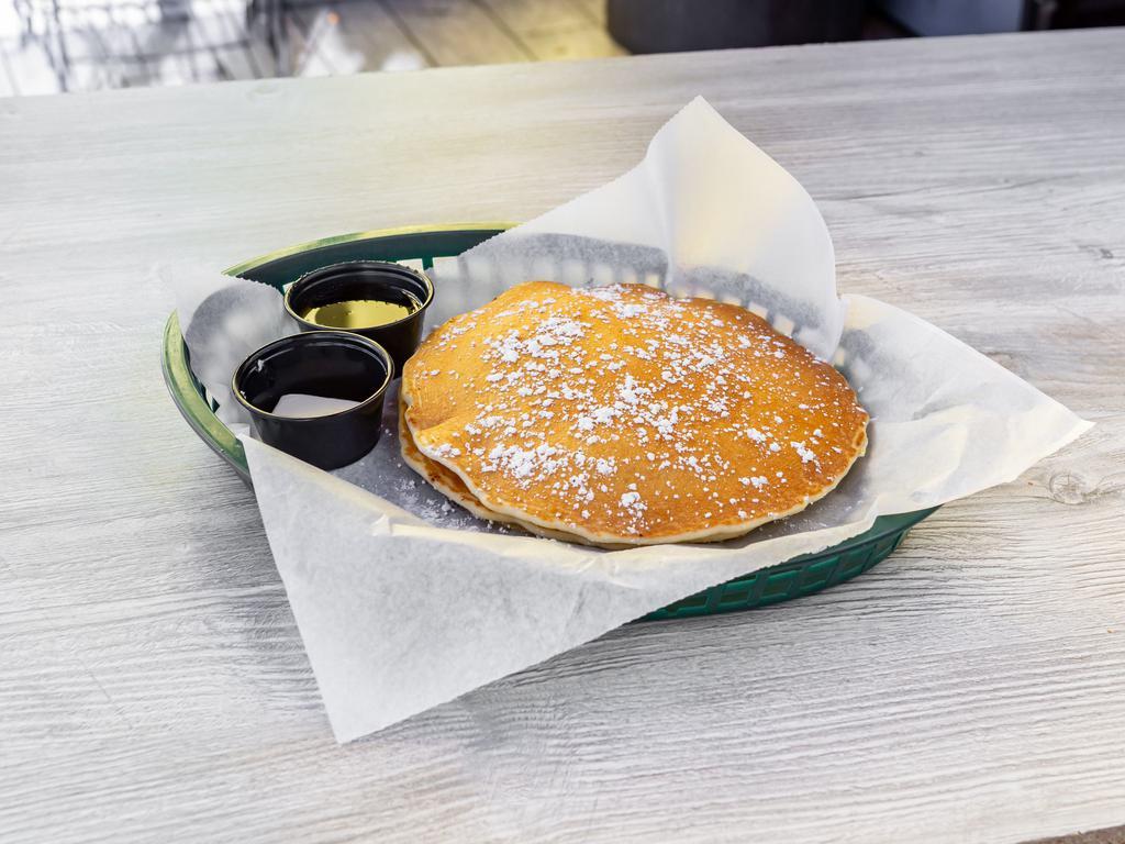 Build Your Own Pancakes · Our classic fluffy buttermilk pancakes with your choice of toppings.
