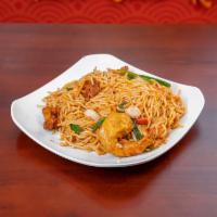 N8. Mixed Hakka Noodle · Indian-Chinese noodle dish.