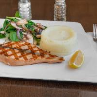 Grilled Salmon · Crown Atlantic salmon filet. 