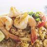 42. Young Chow Fried Rice · Chicken, pork, shrimp, peas and carrot, bean sprouts and onion.