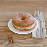 Cinnamon Sugar Doughnut · Doughnut rolled in a sweet blend of freshly ground Mexican cinnamon and granulated sugar

