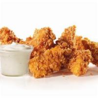 Tenders (5 Pieces) · Premium, all-white meat chicken, hand dipped in buttermilk, lightly breaded, and fried to a ...