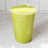 Popeye Smoothie · Mango, spinach, pineapple, banana and coconut H2O. 