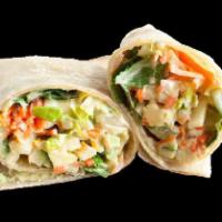 Vegetable Wrap  · Mix of fresh cut and grilled vegetables, lettuce, tomato, green peppers, onions, mushroom an...