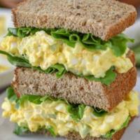 Egg Salad L.T. Mayo Hero  · Egg salad wheat bread lettuce tomato mayonnaise 