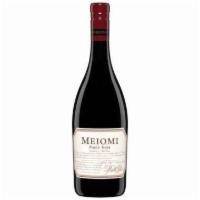 Meiomi Pinot Noir, 750 ml. Red Wine · A rich garnet color with a ruby edge, the wine opens to reveal lifted fruit aromas of bright...