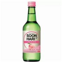 Soon Hari Peach Soju, 375 ml. · Must be 21 to purchase. 