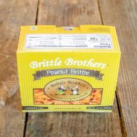 Peanut Brittle  · Brittle brothers' has taken the largest nuts grown in the world Virginia supers and surround...