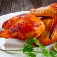 Half Chicken  (Medio Pollo) · Rotisserie chicken, fresh and ready to go daily!Pollo sabroso, listo diaro!