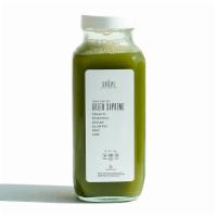 Green Supreme (16oz) · Green Supreme – Feel Great!
Spinach, Pineapple, Cilantro, Mint, Ginger, Lime
A nutritious de...