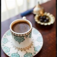Turkish coffee cup · Fresh made  turkish coffee  made when its ordered.  
