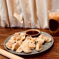 Pork & Leek Dumplings  · 10 boiled dumplings