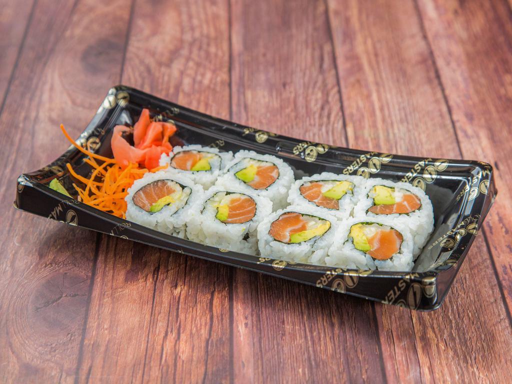 Alaskan Roll · Sushi roll with salmon and avocado.