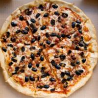 Black Olives Pizza · 