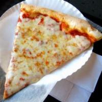 Cheese Pizza Slice · Add extra cheese or topping for an additional charge. 