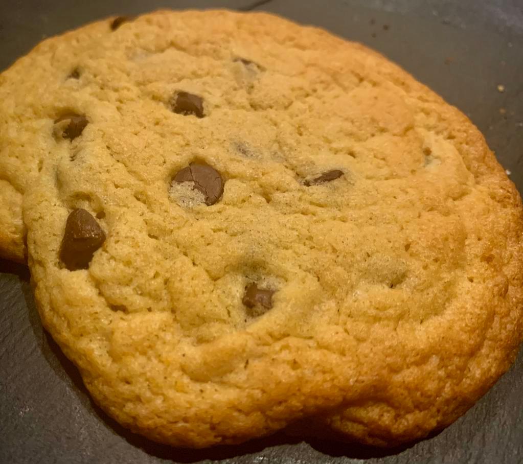Chocolate Chip Cookie · Extra large and Made from scratch