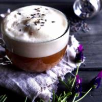 Lavender London Fog · Lavender taste tea latte with a whip and actual lavender on top!