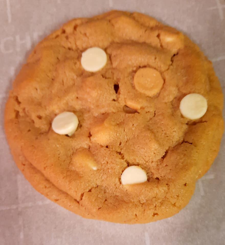 Peanut Bubba Chip Cookie 12ct · Peanut Butter with White Chocolate Chips Not sure where to settle your taste buds on rather PB or White Chocolate...why have to choose when you can have them both! When creamy dreamy meets white chocolate chip, you get this delicious treat right here!